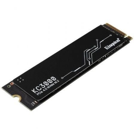 Disco ssd kingston kc3000 1tb/ m.2 2280 pcie gen4/ con disipador de calor/ full capacity - Imagen 2