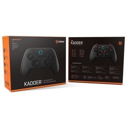 Gamepad krom kadoer inalámbrico/ negro - Imagen 5