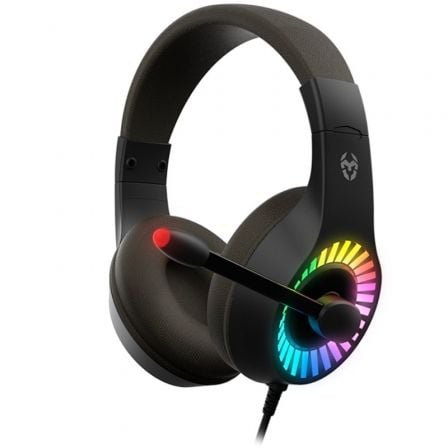 Pack gaming krom kenya/ teclado rgb + ratón óptico + alfombrilla + auriculares - Imagen 2