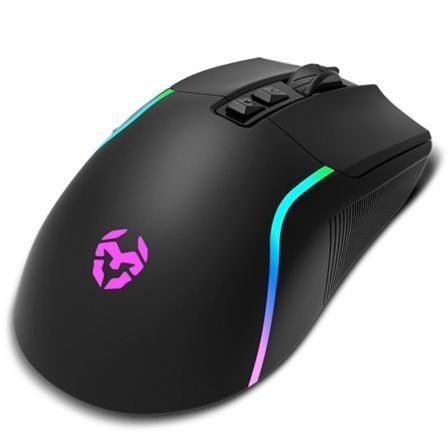 Pack gaming krom kenya/ teclado rgb + ratón óptico + alfombrilla + auriculares - Imagen 5