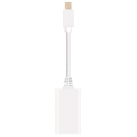 Conversor nanocable 10.16.0102-w/ mini displayport macho - hdmi hembra/ 15cm/ blanco - Imagen 2