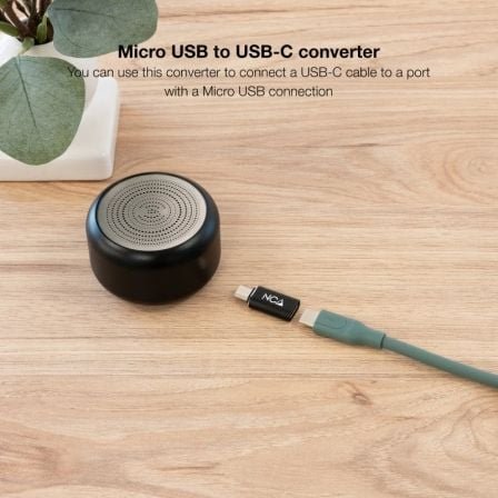 Adaptador nanocable 10.02.0014/ microusb macho - usb tipo-c hembra - Imagen 3