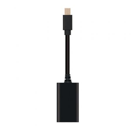 Conversor nanocable 10.16.0102/ mini displayport macho - hdmi hembra/ 15cm/ negro