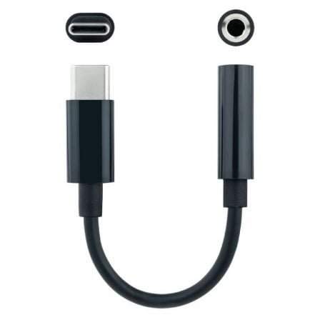 Conversor usb tipo-c nanocable 10.24.1205/ usb tipo-c macho - jack 3.5 hembra - Imagen 2