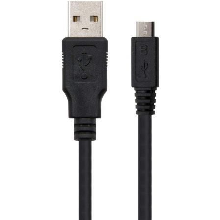 Cable usb 2.0 nanocable 10.01.0503/ usb macho - microusb macho/ 3m/ negro - Imagen 3