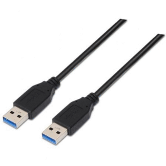Cable usb 3.0 nanocable 10.01.1002-bk/ usb macho - usb macho/ 5gbps/ 2m/ negro