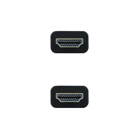 Cable hdmi 2.0 4k nanocable 10.15.3715/ hdmi macho - hdmi macho/ 15m/ negro - Imagen 3