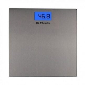 Báscula de baño orbegozo pb-2222 a/ hasta 150kg/ gris