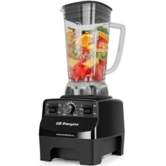 Batidora de vaso orbegozo bv 9650 a/ 1500w/ 10 velocidades/ capacidad 2l