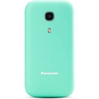 Teléfono móvil panasonic kx-tu400exc para personas mayores/ turquesa