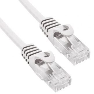 Cable de red rj45 utp phasak phk 1520 cat.6/ 20m/ gris