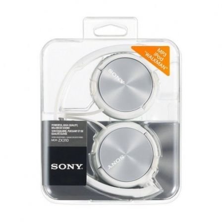 Auriculares sony mdrzx310apw/ con micrófono/ jack 3.5/ blancos - Imagen 4