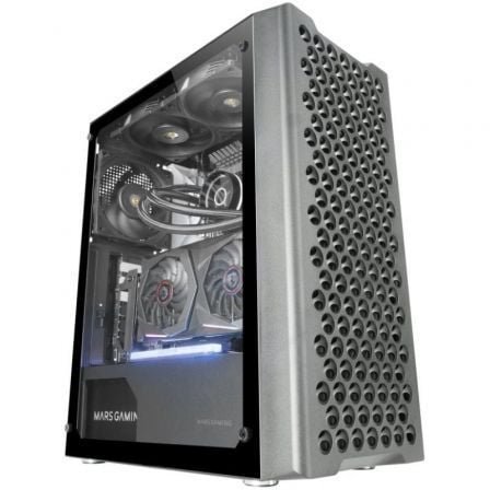 Caja gaming semitorre mars gaming mc-ipro/ negra