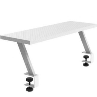 Soporte para monitor mars gaming mgds/ hasta 10 kg/ blanco