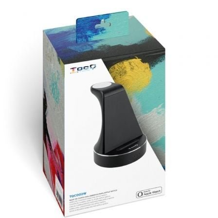 Base de carga inalámbrica para apple watch, iphone y smartphone tooq tqcd02w - Imagen 5