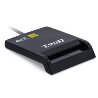 Lector de dni tooq tqr-210b/ usb 2.0/ negro
