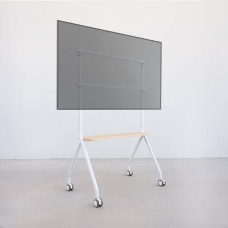 Soporte de suelo con ruedas tooq ilove fs20207m-w para tv de 49-80"/ hasta 50kg - Imagen 3