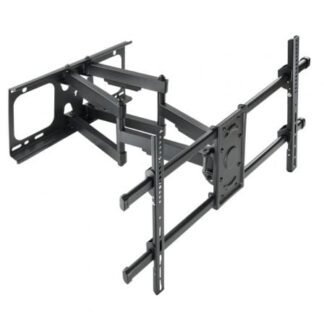 Soporte de pared giratorio/ inclinable/ nivelable tooq lp3790tn-b para tv de 43-90"/ hasta 75kg