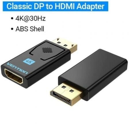 Adaptador hdmi 4k vention hbpb0/ displayport macho - hdmi hembra - Imagen 4