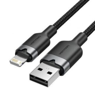 Cable usb lightning vention lanbf/ usb macho - lightning macho/ 480mbps/ 1m/ negro