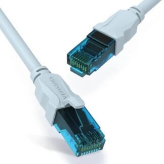 Cable de red rj45 utp vention vap-a10-s500 cat.5e/ 5m/ azul y negro