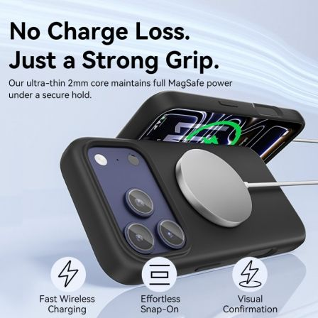 Funda silicona con magsafe vention kvcpcb-30/ compatible con iphone 17 pro/ rosa - Imagen 4