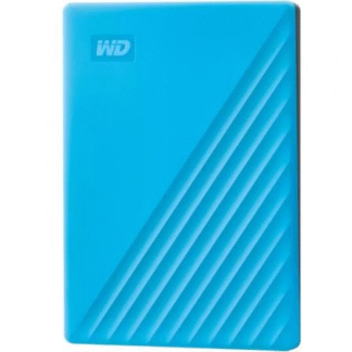 Disco externo western digital my passport 4tb/ 2.5"/ usb 3.2/ azul