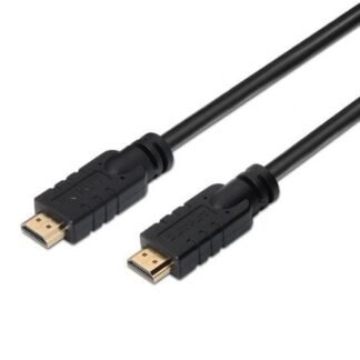 Cable hdmi 1.4 aisens a119-0106/ hdmi macho - hdmi macho/ hasta 10w/ 720mbps/ 30m/ negro