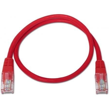 Cable de red rj45 utp aisens a133-0189 cat.5e/ 2m/ rojo - Imagen 2
