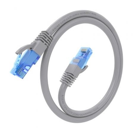 Cable de red rj45 awg26 cca utp aisens a135-0783 cat.6/ 15m/ gris - Imagen 2