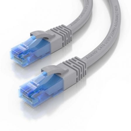 Cable de red rj45 awg26 cca utp aisens a135-0783 cat.6/ 15m/ gris - Imagen 3