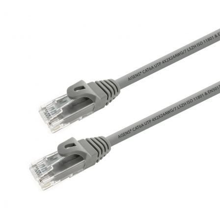Cable de red rj45 utp aisens a145-0329 cat.6a/ 5m/ gris - Imagen 2