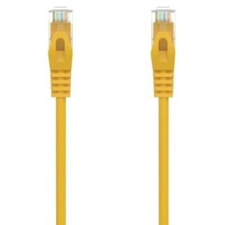 Cable de red rj45 awg24 utp aisens a145-0565 cat.6a/ lszh/ 50cm/ amarillo