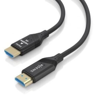 Cable hdmi 2.0 aoc 4k aisens a148-0930/ hdmi macho - hdmi macho/ 20m/ negro
