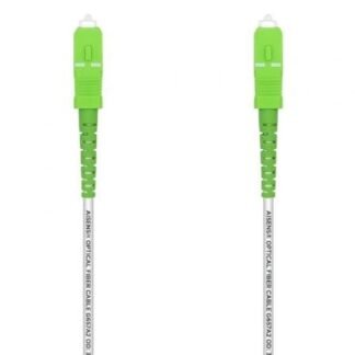 Cable de fibra óptica g657a2 3.0 aisens a152-0496/ lszh/ 5m/ blanco