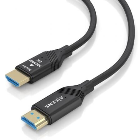 Cable hdmi 2.1 aoc 8k aisens a153-0933/ hdmi macho - hdmi macho/ 10m/ negro