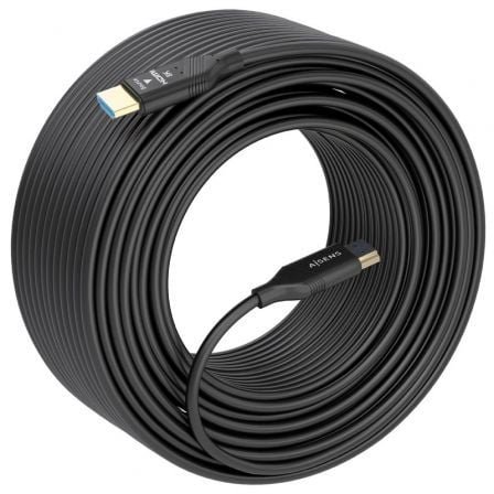 Cable hdmi 2.1 aoc 8k aisens a153-0933/ hdmi macho - hdmi macho/ 10m/ negro - Imagen 2