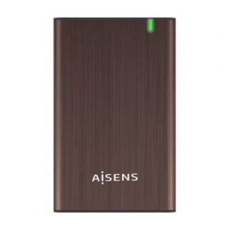 Caja externa para disco duro de 2.5" aisens ase-2525bwn/ usb 3.0/ sin tornillos