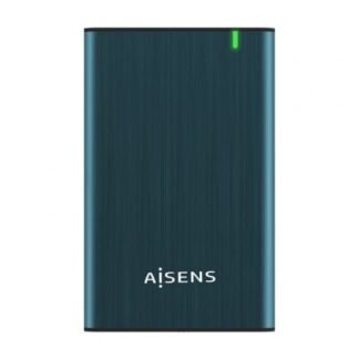 Caja externa para disco duro de 2.5" aisens ase-2525pb/ usb 3.0/ sin tornillos