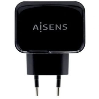 Cargador de pared aisens a110-0440/ 2xusb/ 17w