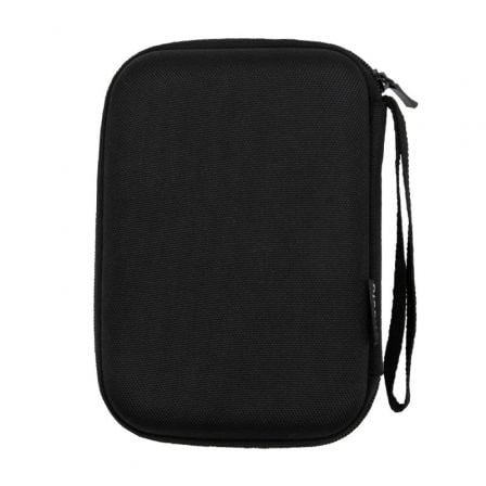 Funda para disco externo de 2.5" aisens asbg-006-bk/ negra