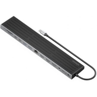 Docking usb tipo-c aisens asuc-13p042-gr/ 2xusb tipo-c/ 1xusb tipo-c pd/ 2xusb/ 2xhdmi/ 1xdisplayport/ 1xlector de tarjetas/