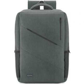 Mochila aisens urbana y de oficina asbg-bp085-gr para portátiles hasta 15.6"/ gris