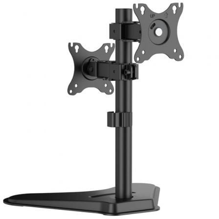 Soporte de mesa para 2 monitores aisens dt32tr-409/ giratorio/ inclinable/ hasta 8kg - Imagen 3