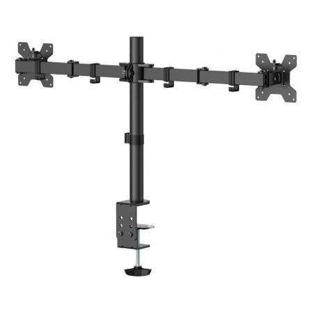 Soporte de mesa para 2 monitores aisens dt32tsr-279/ giratorio/ inclinable/ hasta 10kg - Imagen 3