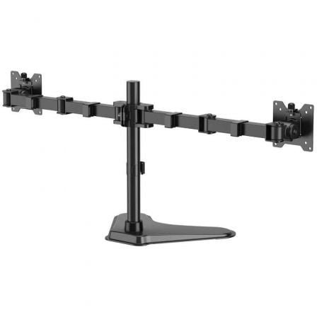 Soporte de sobremesa para 2 monitores aisens dt35tsr-361/ giratorio/ inclinable/ hasta 20kg - Imagen 3