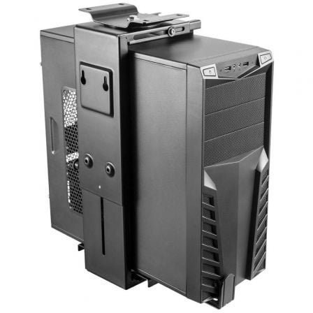 Soporte bajo mesa/de pared aisens mpc04-203 para pc/ antirrobo/ hasta 10kg - Imagen 3