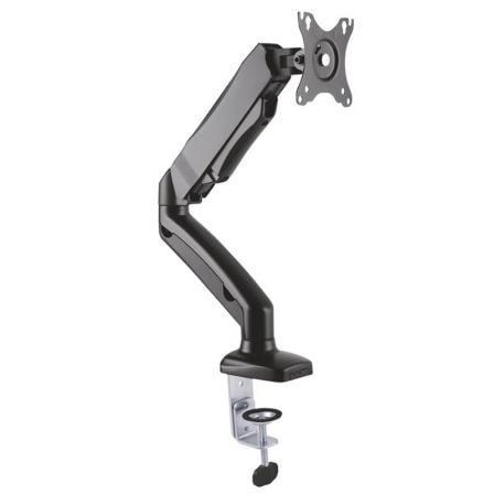 Soporte de mesa con contrapeso para monitor aisens dt27tsr-043/ giratorio/ inclinable/ hasta 9kg