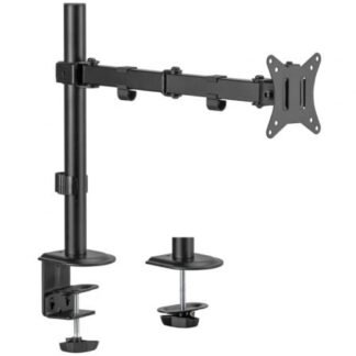 Soporte de mesa para monitor y tv aisens dt32tsr-147/ giratorio/ inclinable/ hasta 9kg