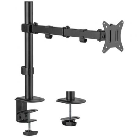 Soporte de mesa para monitor y tv aisens dt32tsr-147/ giratorio/ inclinable/ hasta 9kg